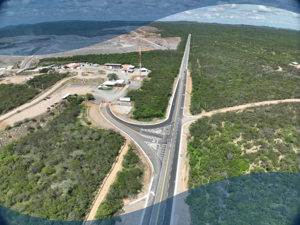 Projeto de Acesso Rodoviário à Mineração Aura Borborema em Curras Novos – RN