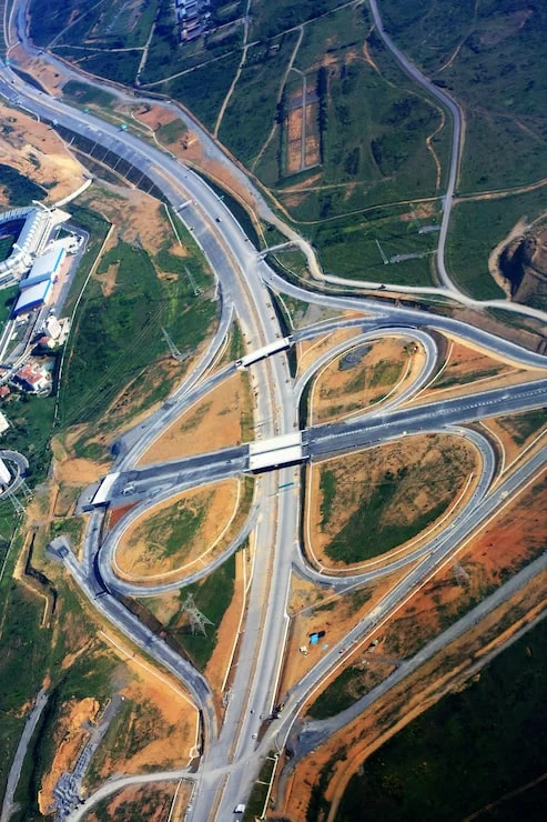 projeto de rodovia